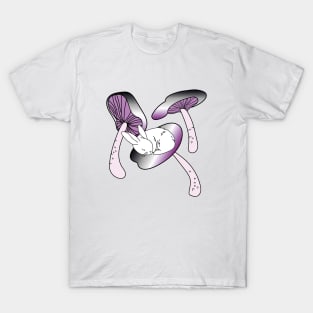 Asexual bunny mushroom T-Shirt